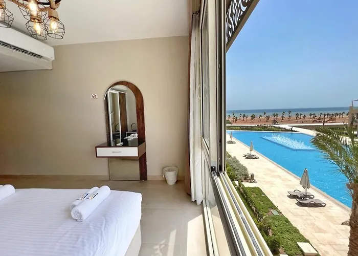 Charming 2bdr W Sea & Pool View Free & Pool Access Hurghada